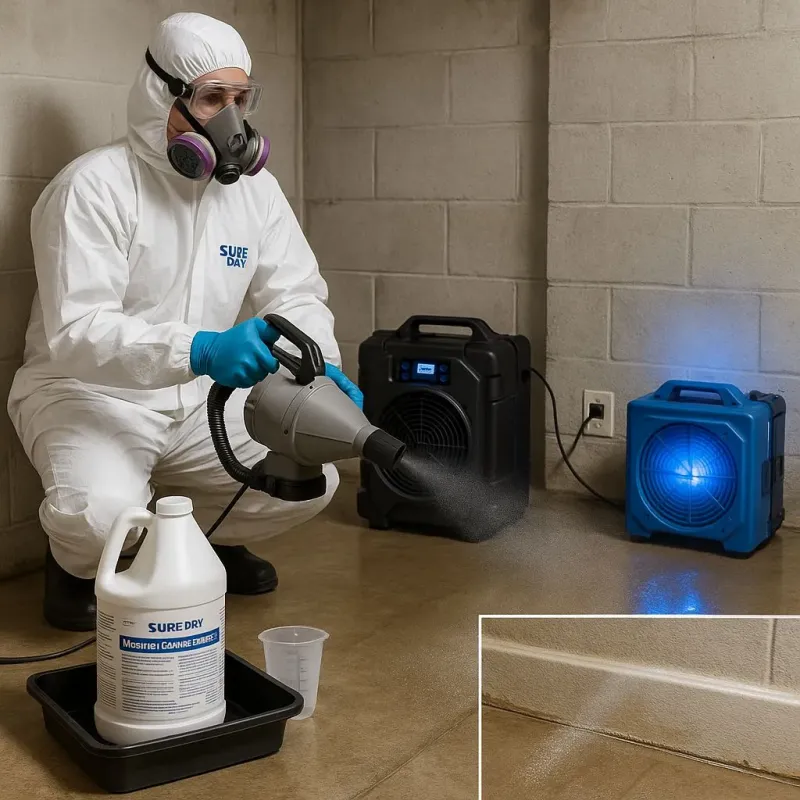 Sanitization and Odor Removal process in Saint Martins, MO