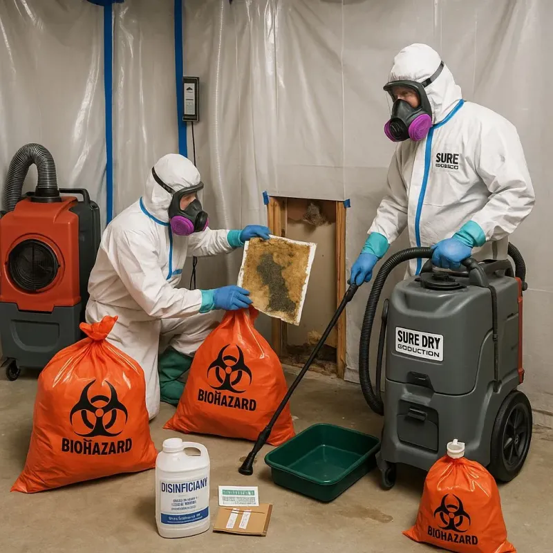 Contaminated Water Handling Protocols process in Saint Martins, MO